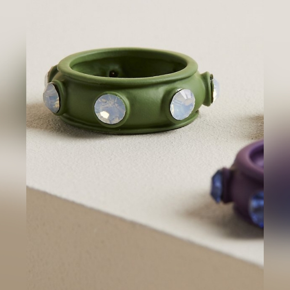 Torrid Matte Stone Ring Set - Picture 3 of 4